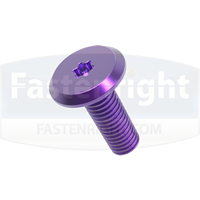 TX Micro Profile Head Screws Purple