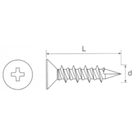 Window screws CHS