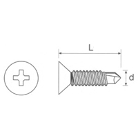 Window screws CMD