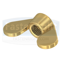 Brass Wing Nuts German Form (DIN 315 D)