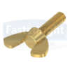 Brass Wing Screws American Form (DIN 316 AF)